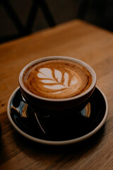 Latte Art in a Mug