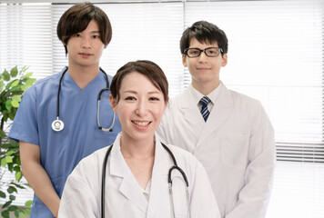 Fototapeta premium 医療チーム