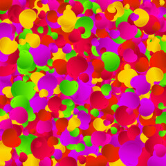 Fototapeta na wymiar Festive background. Multicolored hearts. Design element. Valentine s Day. eps 10