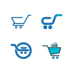Supermarket shop logo