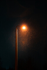 Plakat Streetlight at Night