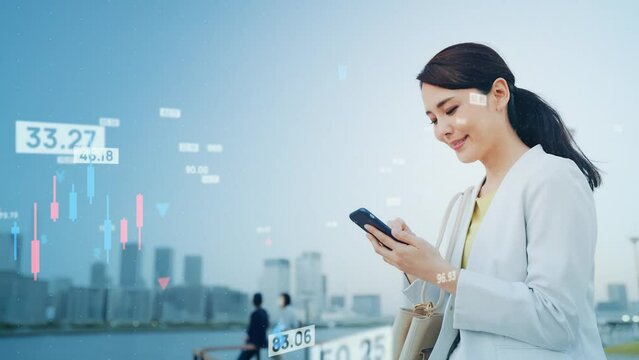 株式投資イメージ　株アプリ　フィンテック