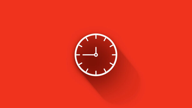 Office icon. Web long shadow icon set. Office, great design for any purposes. Motion graphics.