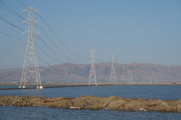Power Transmission in Bay Area, California