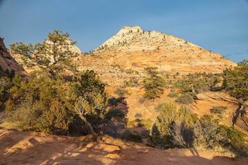 Rock formations at Zion National Park, Utah