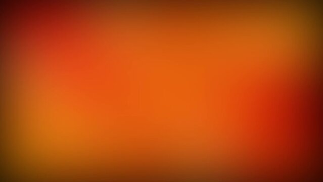 Looping orange red abstract moving motion slideshow multi color background video with blur effect. Abstract holographic concept in motion style. Live wallpaper loop.
