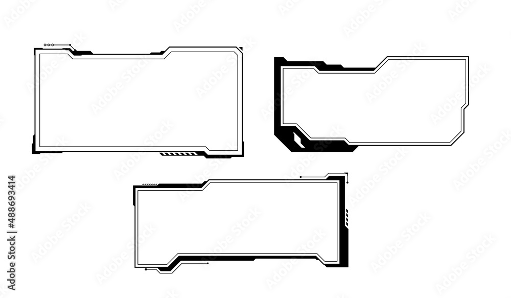 Poster abstract hi tech futuristic template design layout background.