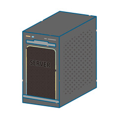 Fototapeta premium サーバー