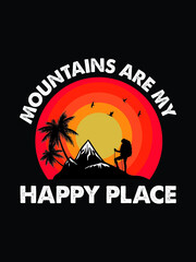 Vintage Summer Vacation T shirt design 