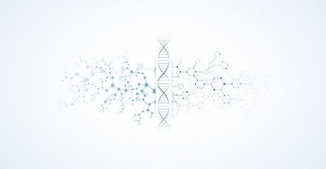 DNA  concept colonial virus covid-19 respiratory disease used in medicine and business