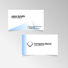 Business Card or Name Card Template Design. Vector Illustration.