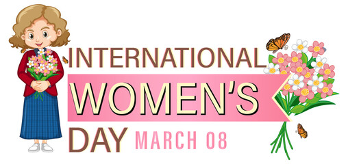 International women day poster design