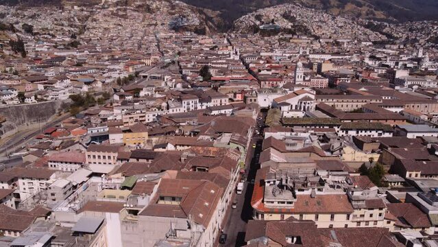 Calle Rocafuerte. Centro Historico de Quito