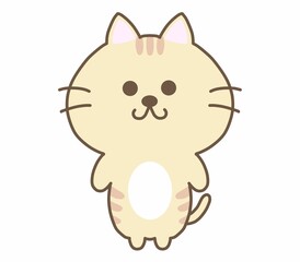 シンプルなねこ