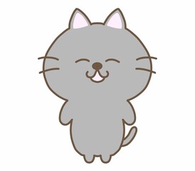 笑顔のくろねこ