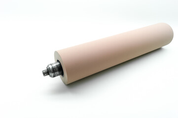 Anilox roller for flexographic printing machine. Raster cylinder for transferring ink to the...