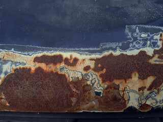 The rusty old iron plate of my back yard. , rust texture , texture rust , metal rust
