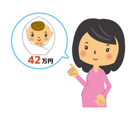 妊娠　妊婦　マタニティ　三頭身