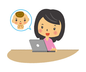 妊娠　妊婦　マタニティ　三頭身