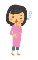 妊娠　妊婦　マタニティ　三頭身