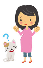 妊娠　妊婦　マタニティ　三頭身