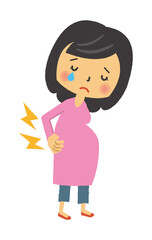 妊娠　妊婦　マタニティ　三頭身