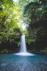 日本の綺麗な水の滝