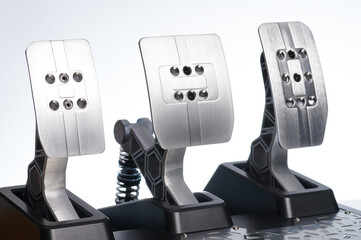 Pedals for simulation racing