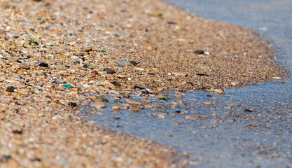 sand on the beach