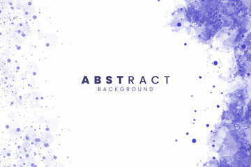 Abstract splashed watercolor textured background