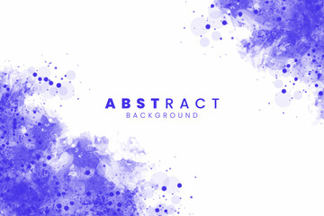 Abstract splashed watercolor textured background