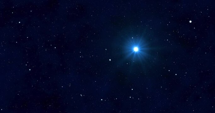 Milky Way stars and starry skies. 3D render.
