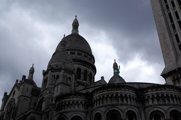 basilique du Sacr&eacute; c&oelig;ur &agrave; Paris