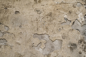 Texture of the old cracked wall, background