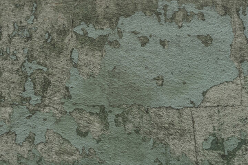 Texture of the old cracked wall, background