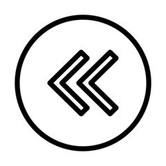 arrow left icon 