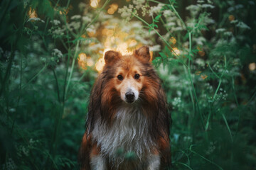 Sunny dog