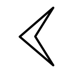 arrow left icon 