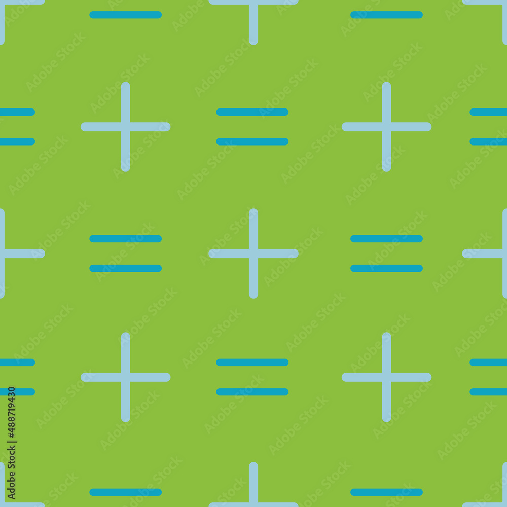 Poster calculate symbols vector seamless repeat pattern print background