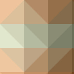 Fototapeta premium Abstract color Low-Polygones Generative Art background illustration