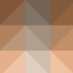 Fototapeta premium Abstract color Low-Polygones Generative Art background illustration