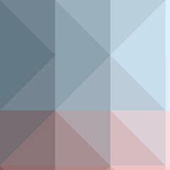 Obraz premium Abstract color Low-Polygones Generative Art background illustration