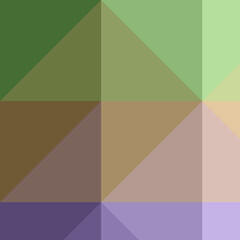 Obraz premium Abstract color Low-Polygones Generative Art background illustration