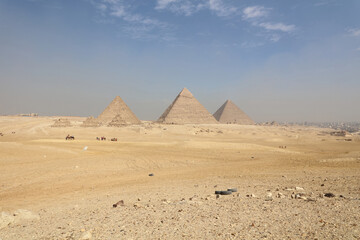 Fototapeta na wymiar The Pyramids Plateau