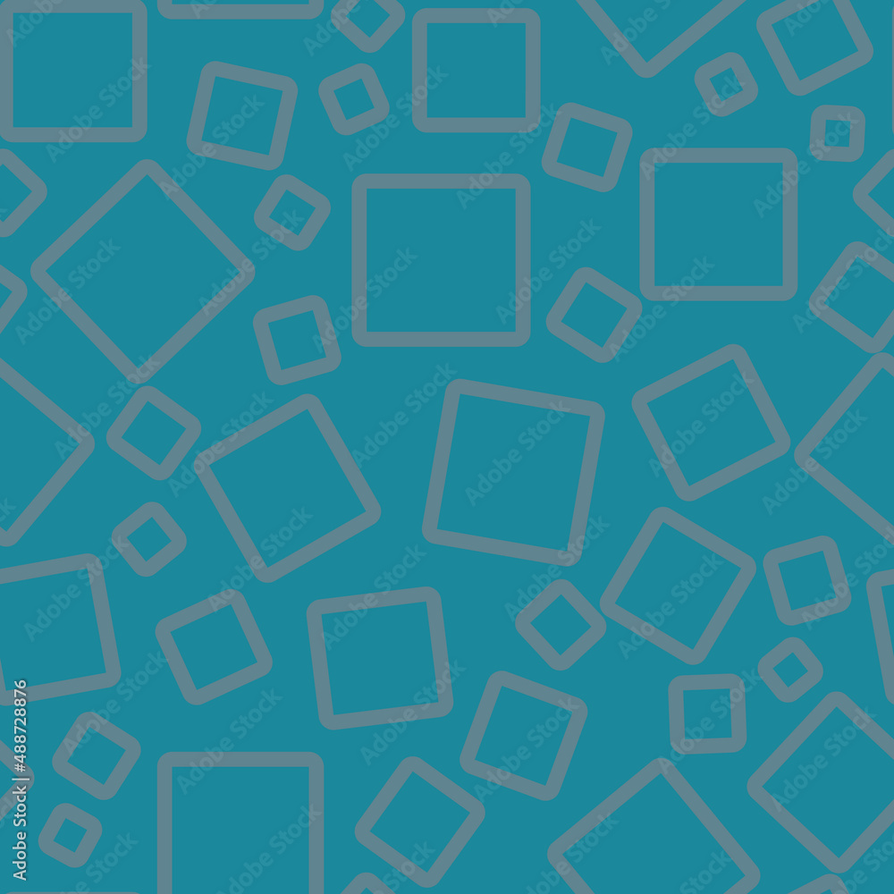 Poster big and small square lines seamless repeat pattern print background