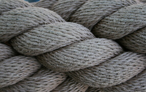 Close up of a rope