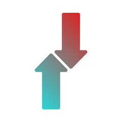 arrow up and down icon