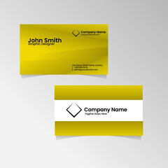Business Card or Name Card Template Design. Vector Illustration.