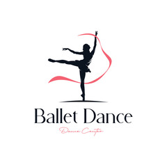 Logo for a ballet or dance studio