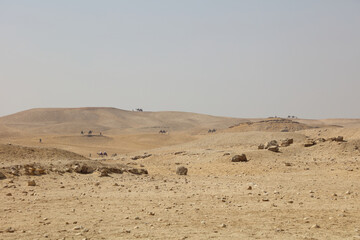 Fototapeta na wymiar The desert plateau